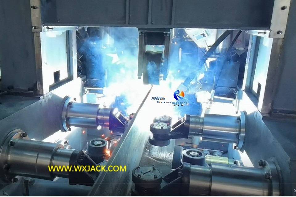 Z18 Autodulación H Máquina de ensamblaje de haz con soldadura por tachuelas manuales