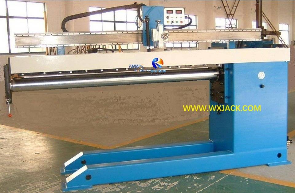 Tubo de pared delgado o máquina de soldadura de costura longitudinal de la viga