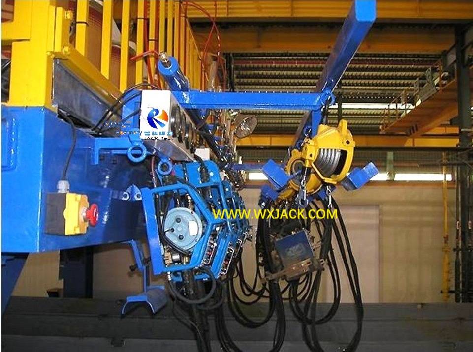 Propósito de construcción naval soldadura de la serie TB de la línea de producción del haz