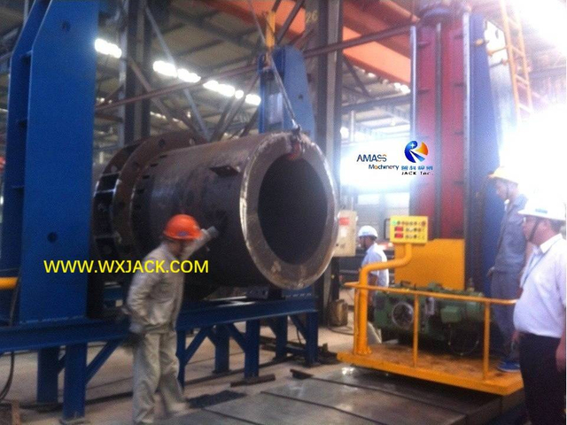 3 Caja de estructura de acero H M&aacute;quina de fresado de la cara del extremo del haz 93 IMG_0398