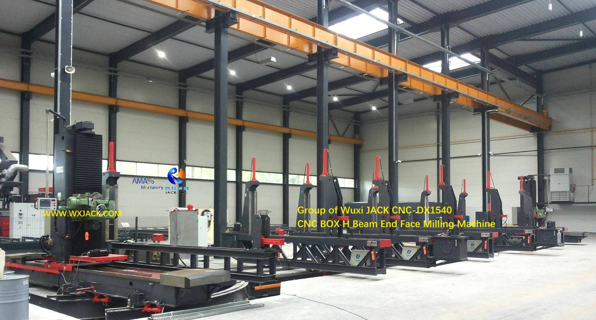 CNC Pipe BOX H Beam End Face Milling Machine 116