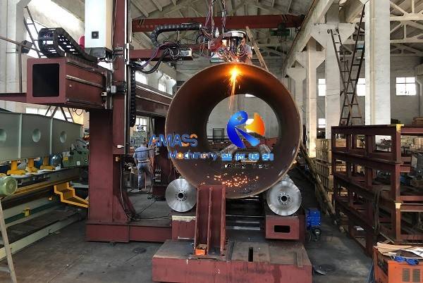 Máquina cortadora de intersección de tubería CNC