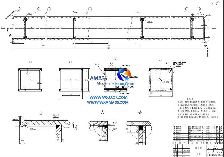 Línea automática de producción de vigas BOX con electroescoria y soldadura SAW