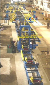 Grupo de línea de producción de haz H de acero de acero grande de 2 m de altura