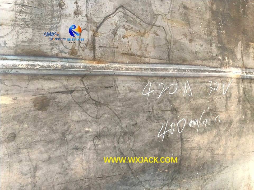 Máquina de unión de tope de placa MP20 para una unión de placa