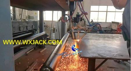 Máquina de junta de soldadura con tope de la placa Fig3 6J