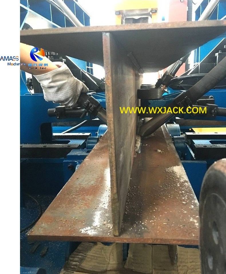 Cilindro y motor de motor Phj18 H Máquina de alisado de soldadura de la viga