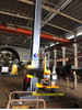Columna de soldadura de uso industrial y boom para piezas de cilindro