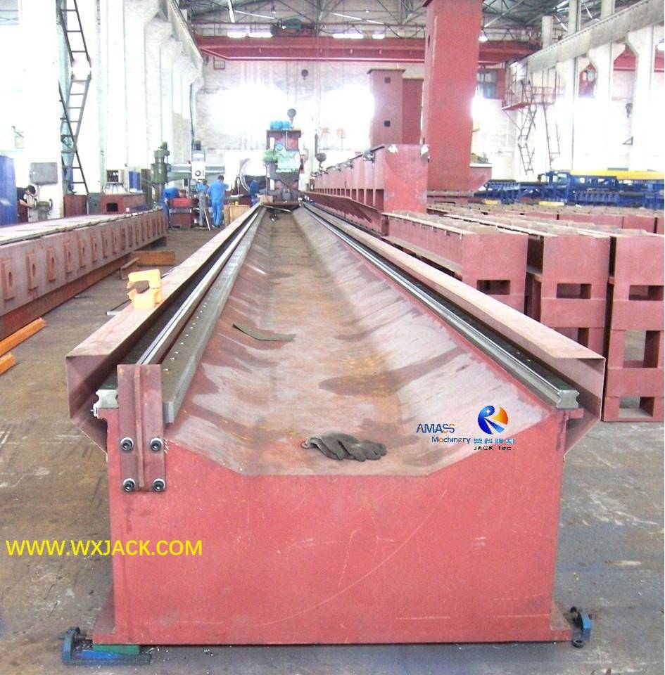 Construcción del puente Use GFXBJ-23 Máquina de fresado de borde de cuatro cabezas