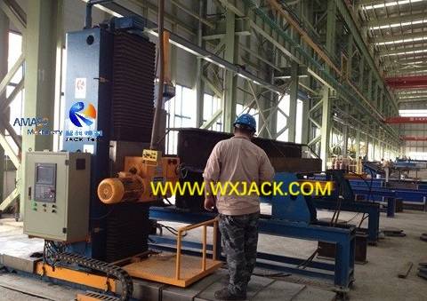 FIG9 Caja de acero H Máquina de cartera de cara de la viga con CNC 63