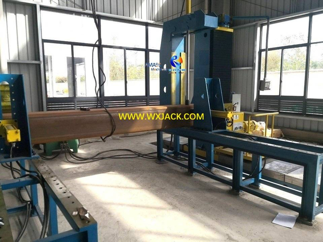 1 Caja de estructura de acero H Beam CNC End Fresh Machine 155