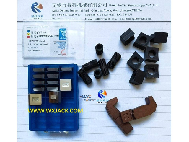 1 Caja de estructura de acero I Máquina de fresado de cara del extremo del tubo de haz 4 4