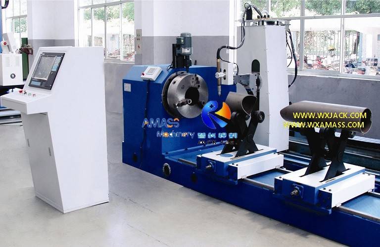 Máquina cortadora de tubos CNC de alta calidad con llama y plasma 600/6 de 3 ejes