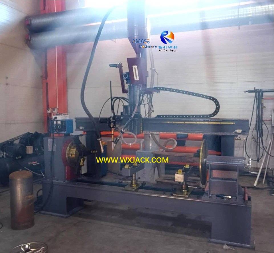 Máquina de soldadura de costura longitudinal y costura externa longitudinal y anular LH50