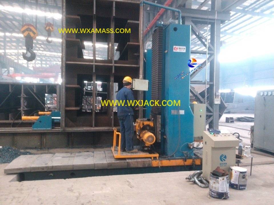 Fresadora de extremo CNC de viga de estructura de acero