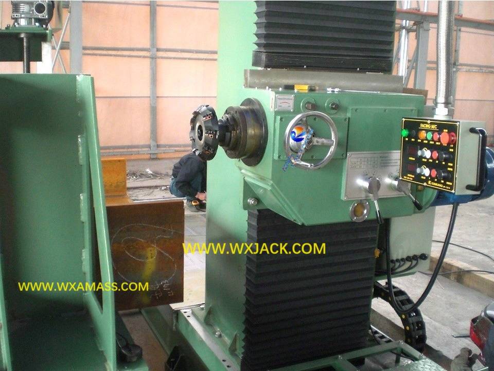 Fresadora frontal de viga CNC-DX3030 para estructura de acero 