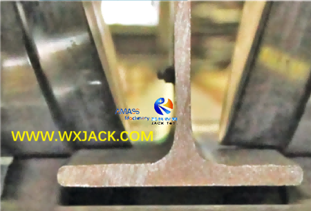 Fig2 Máquina redondeadora de bordes de brida de viga H 2