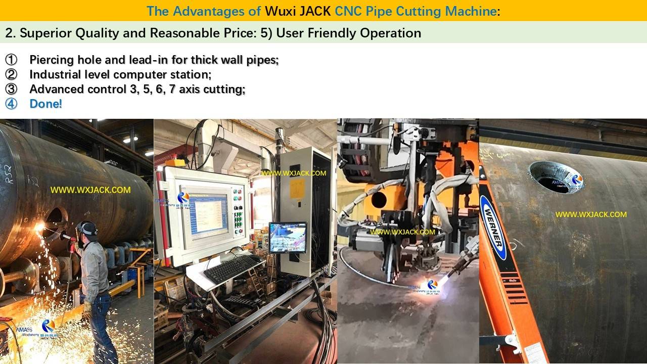 Máquina cortadora de tubos CNC 6