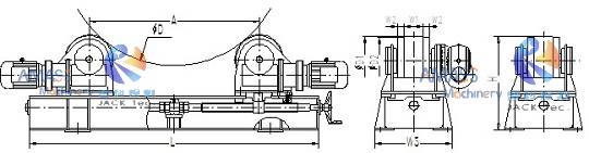 Rotador de soldadura de ajuste de husillo Fig3