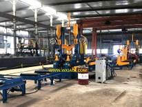 Máquina de fabricación de haz de acero de disposición de línea de producción