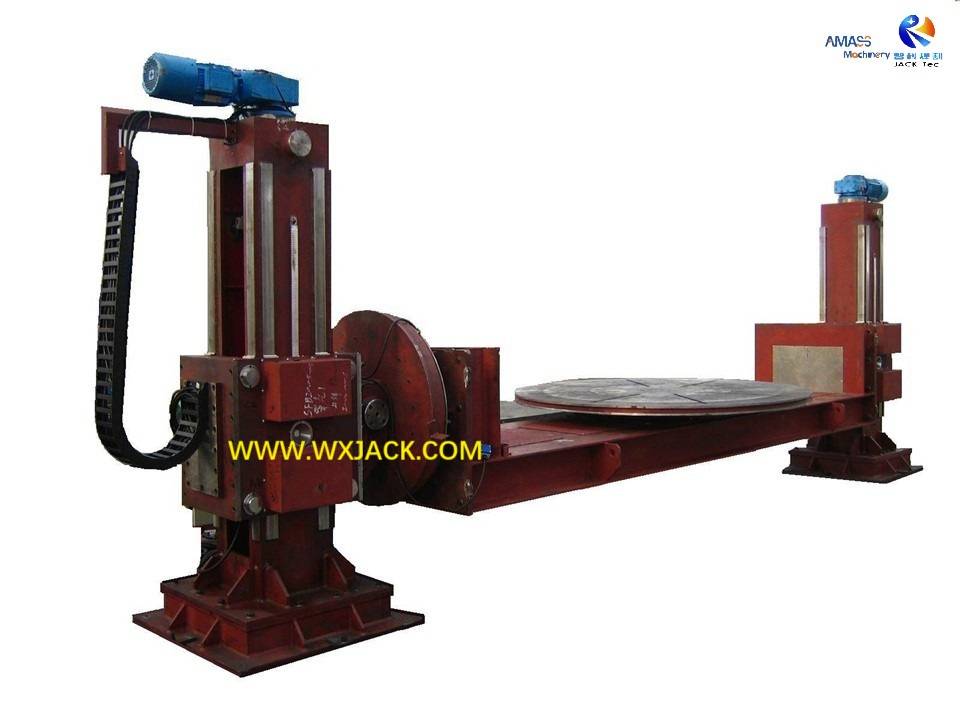 Columna doble HBS150 Elevación y posicionador de soldadura de cabeza y cola de cola