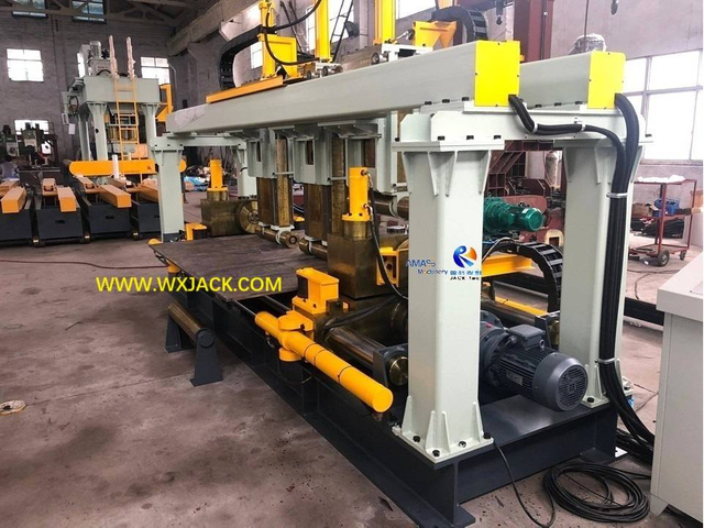 Máquina de redondeo de borde de placa RH-1500 para la industria del astillero