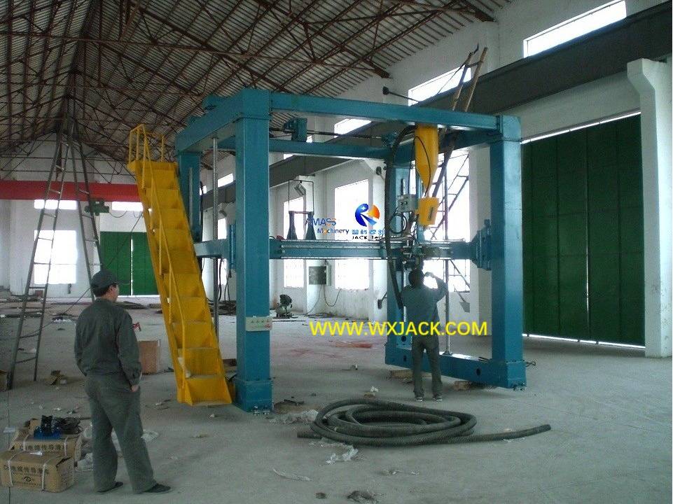 Marco de pórtico Estructura de gran tamaño Máquina de soldadura de arco sumergido de miembro