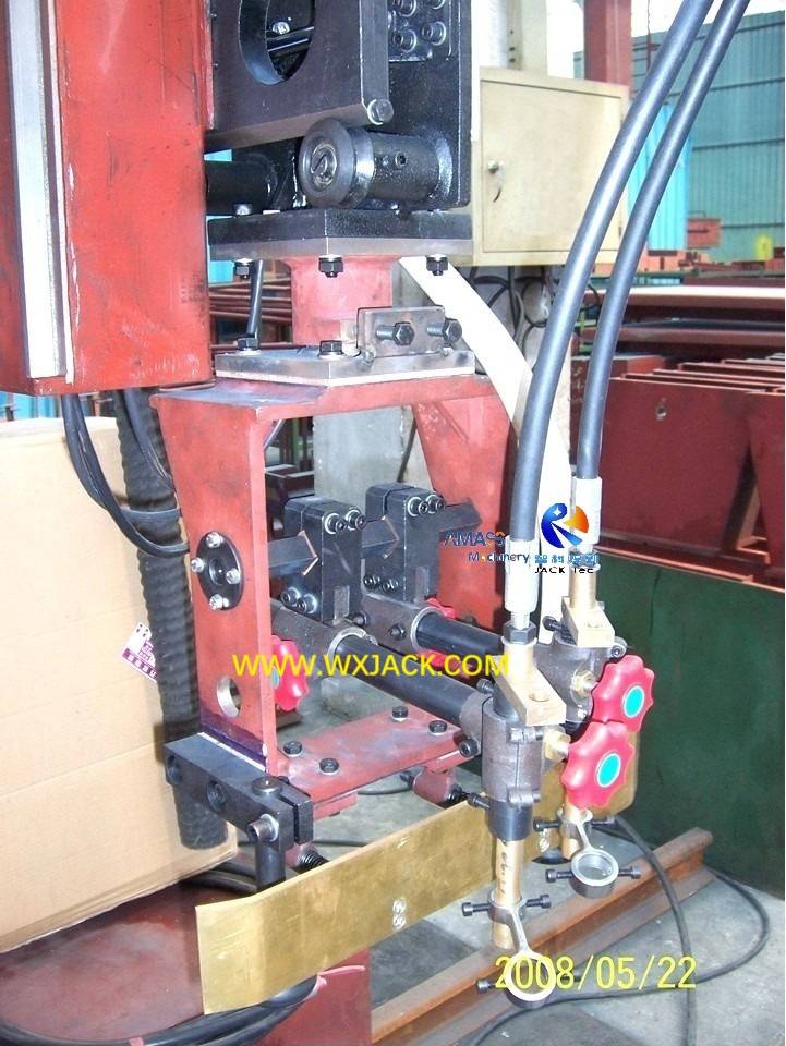 Máquina de soldadura de arco sumergido de la viga de la caja de la caja del pórtico LHE12