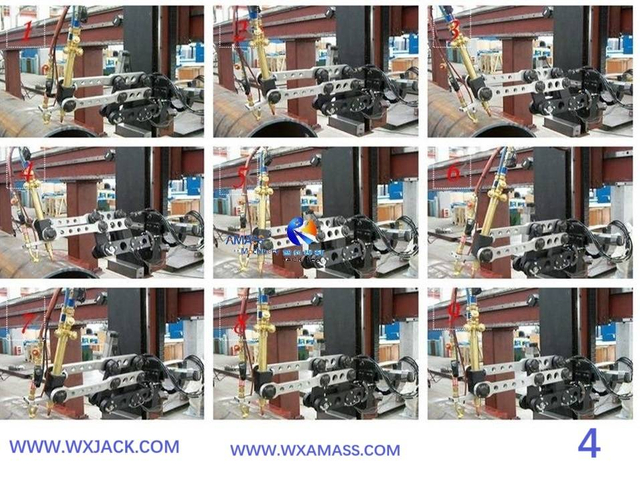 4 Máquina cortadora de intersecciones de tubos CNC 9