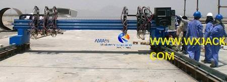 Fig2 Máquina de corte de llama CNC grande 4