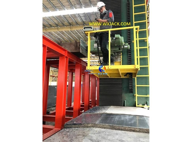 4 Gran estructura de acero Caja H Máquina de fresado de caras del extremo del tubo de haz 75