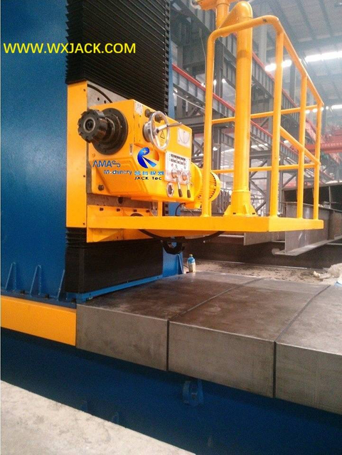 2 Estructura de acero H Box Beam End Fresh Machine 76