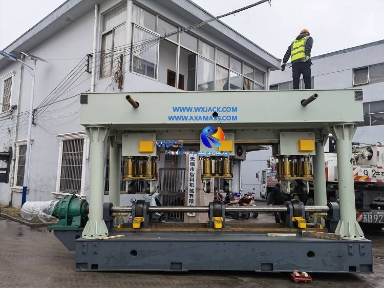 Máquina redondeadora de bordes y máquina enderezadora de placas de refuerzo entregadas para ZPMC