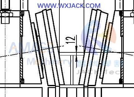 Máquina redondeadora de bordes de brida de viga Fig9 H 3