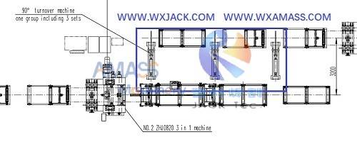 Fig9- Máquina de fabricación de vigas H 3 en 1