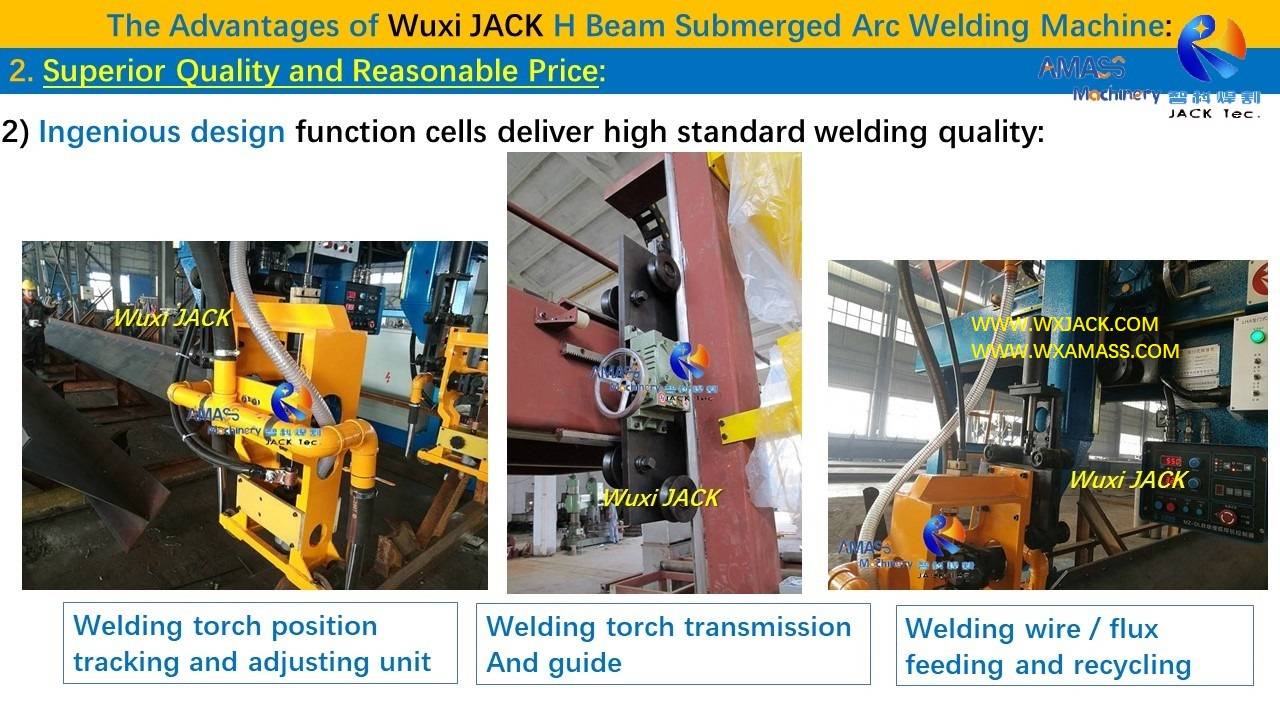 Máquina soldadora de vigas 3 H 幻灯片14