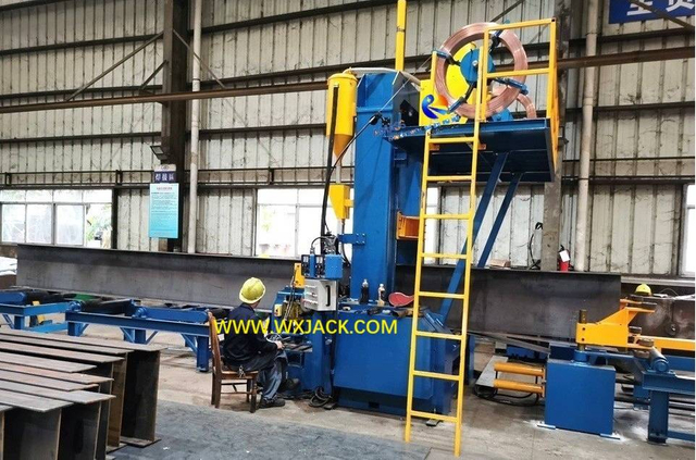 3 3 en 1 H Máquina de alisado de soldadura de la viga 43