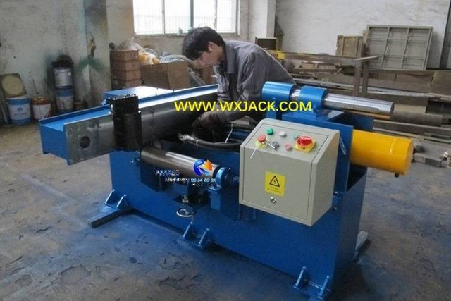 13 M&aacute;quina enderezadora de prensa horizontal de viga de acero BOX H 2 IMG_1637
