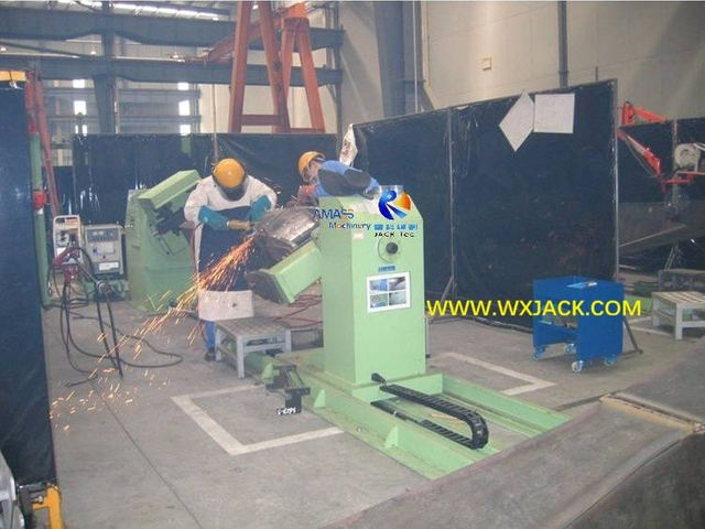 Posicionador de soldadura de 7 columnas dobles de cabeza y cola 7 035