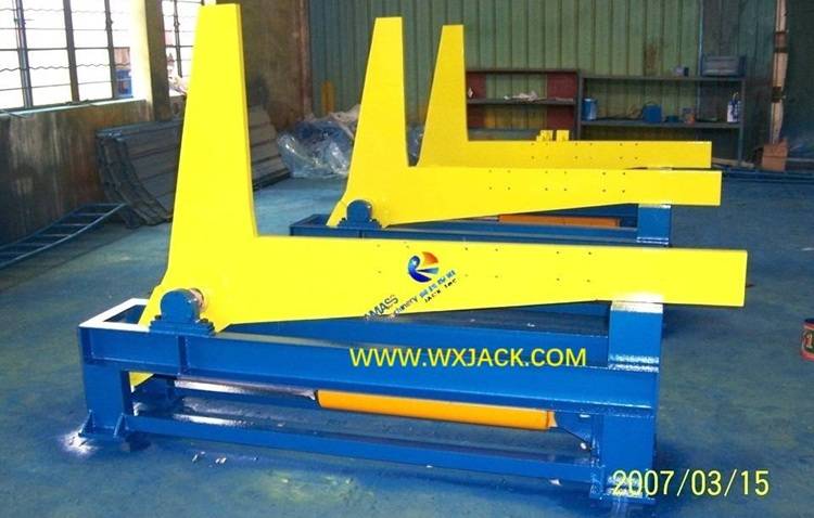 3 Máquina de rotación de vigas BOX H de estructura de acero 2 4