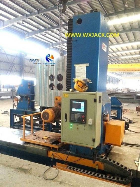 12 Fresadora frontal CNC de vigas de estructura de acero 57