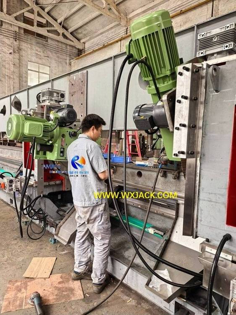 Fresadora de cantos grandes de 3 cabezales dobles 306