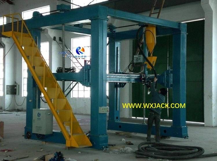 1 Máquina de soldadura SAW de pórtico de tubo largo 1 CIMG1430