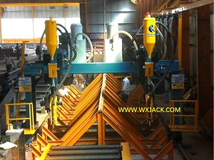 1 máquina de soldadura con sierra de pórtico para vigas IH BOX 17
