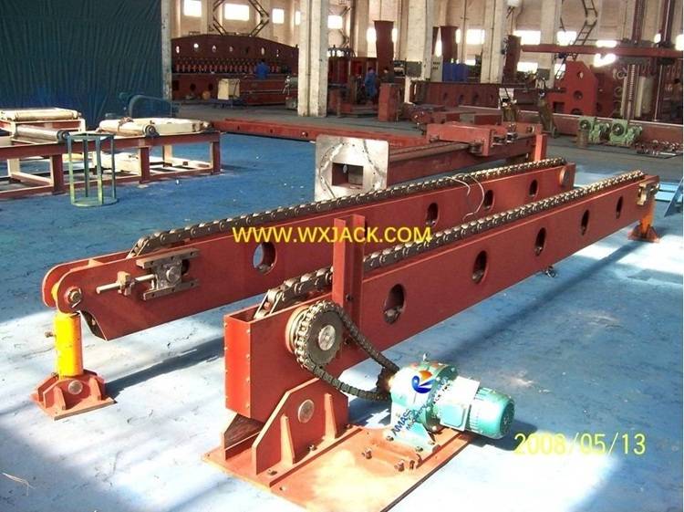 1 Transportador de cadena con placa de viga CAJA H con estructura de acero 6 1