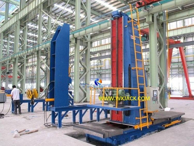 11 Fresadora frontal CNC de tubo de viga BOX H de estructura de acero 39