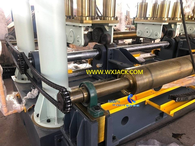 M&aacute;quina enderezadora de unidad de placa acanalada de acero de 4 &aacute;ngulos 33