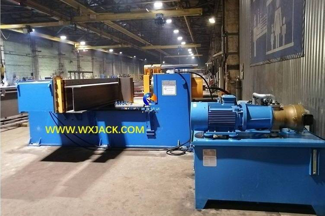 14 M&aacute;quina enderezadora de prensa horizontal de viga de acero BOX H 7