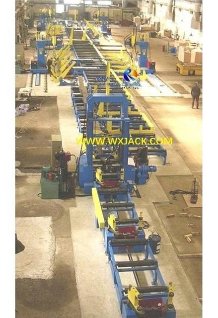 3 L&iacute;nea de producci&oacute;n de vigas en H con soldadura autom&aacute;tica 4