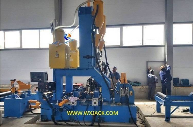 6 M&aacute;quina soldadora de vigas en H vertical 3 en 1 57